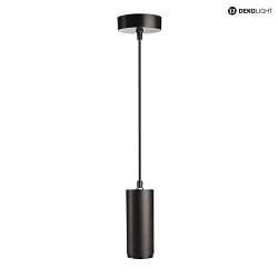 Luci a sospesione LUCEA DTW Dim-To-Warm IP20, nero jet dimmerabile